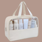 Portable Travel cosmetic bag Transparent - Piña Colada