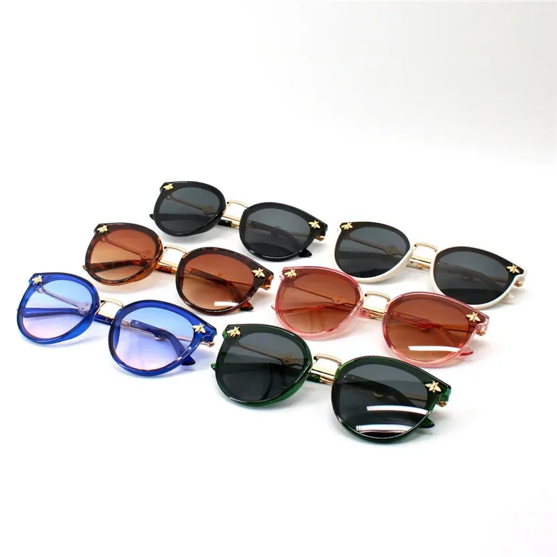 Vintage Cat Eye SunGlasses - Piña Colada