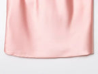 Satin Backless Camisole – Elegant Summer Essential - Piña Colada