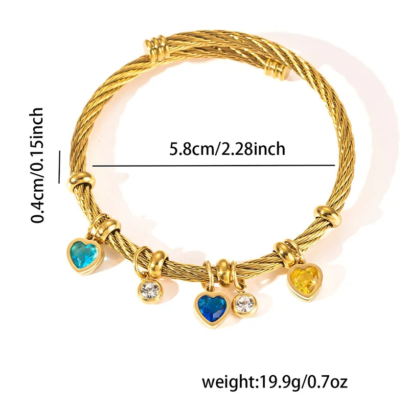 Zircon Bracelet - Piña Colada