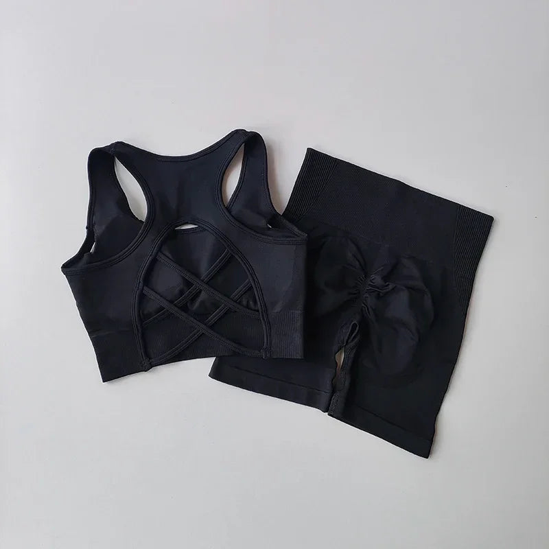 High Waist Set Gym Fitness
