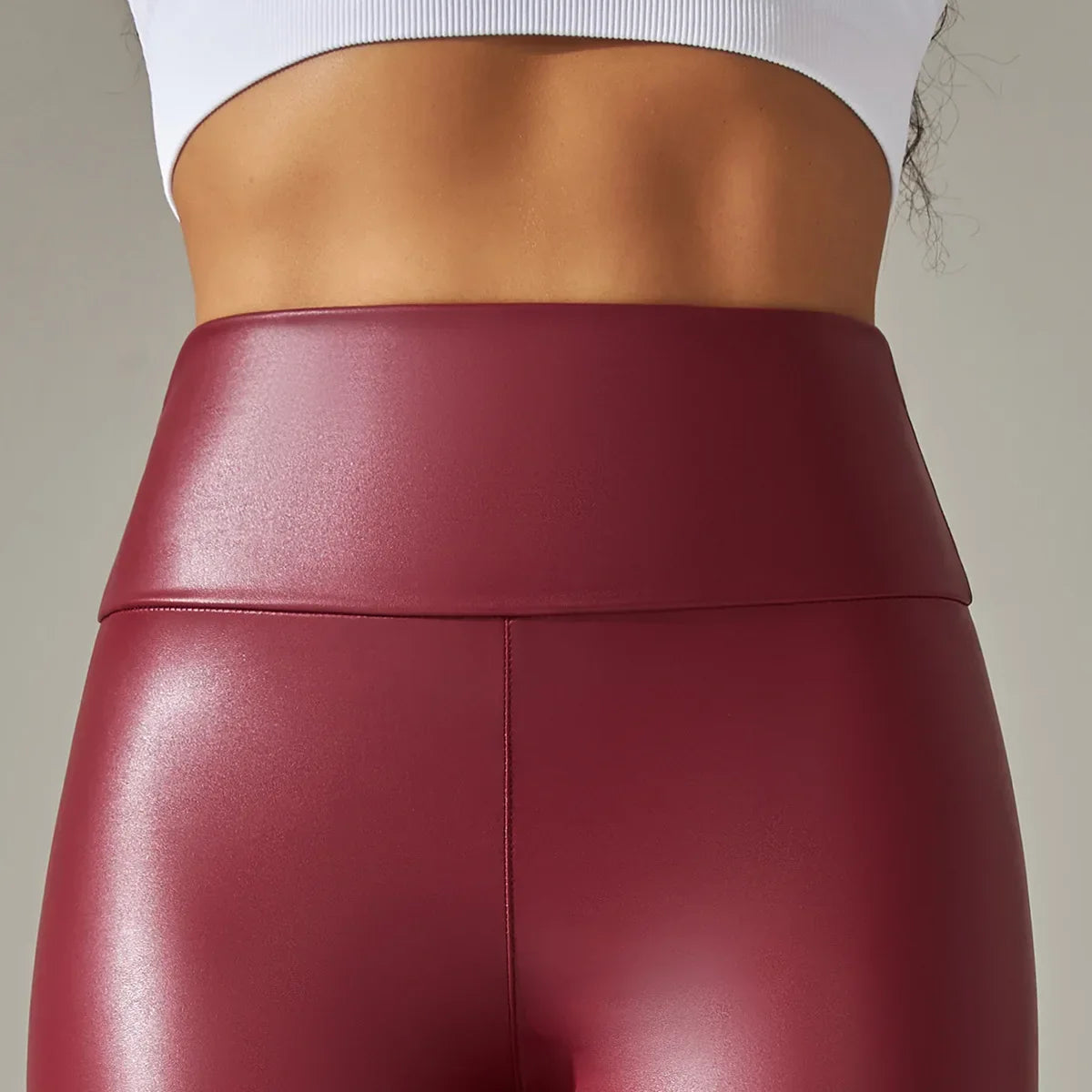 High Waist Stretchy Slim Fit Pencil Pants – Active Everyday Comfort - Piña Colada