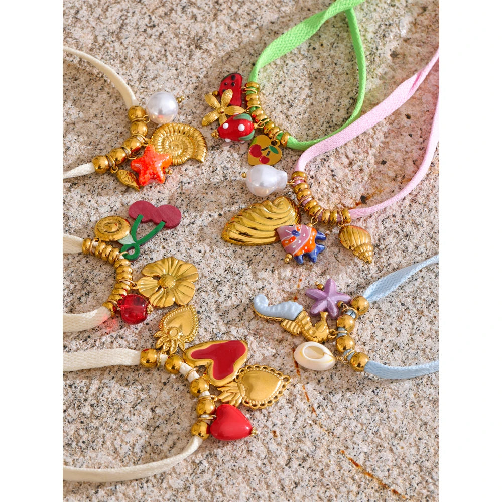 Sweet Tropics Charm Necklace