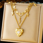 316L Stainless Steel Necklace New Trend - Piña Colada