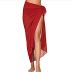 Beach Long Skirt Chiffon - Piña Colada