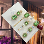Set Women Hair Clips Headwear - Piña Colada