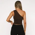 Cutenova Beaded Knit Tank Top – Sparkle in Casual Comfort - Piña Colada