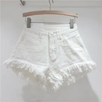 Denim Shorts High-waisted - Piña Colada