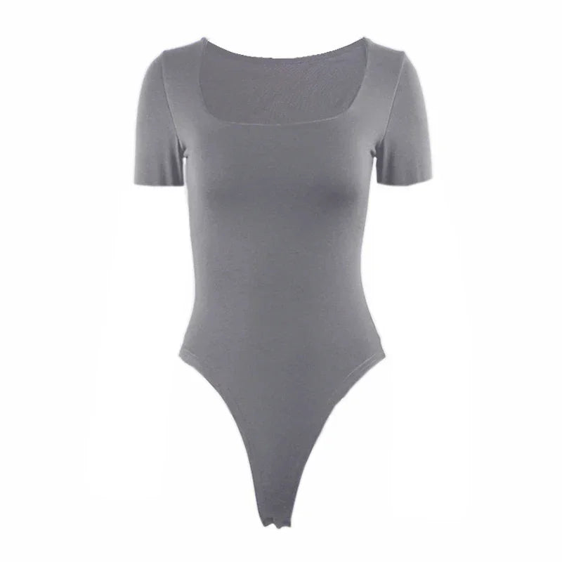 Essential Slim Jersey Bodysuit - Piña Colada