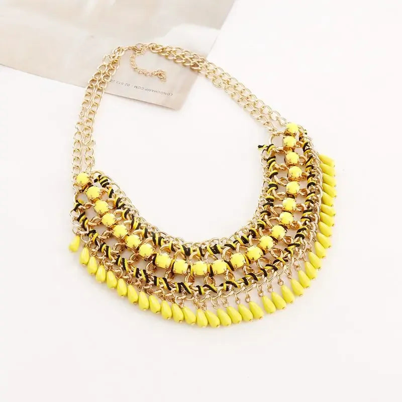 Bohemia Necklace - Piña Colada