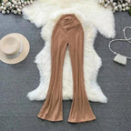 High Waist Pants - Piña Colada