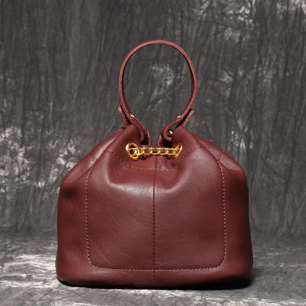 Handbag Genuine Leather - Piña Colada