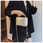 Diamond Grid Single Shoulder - Piña Colada