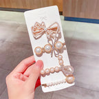 Trendy Geometric Hairpins for Women - Piña Colada