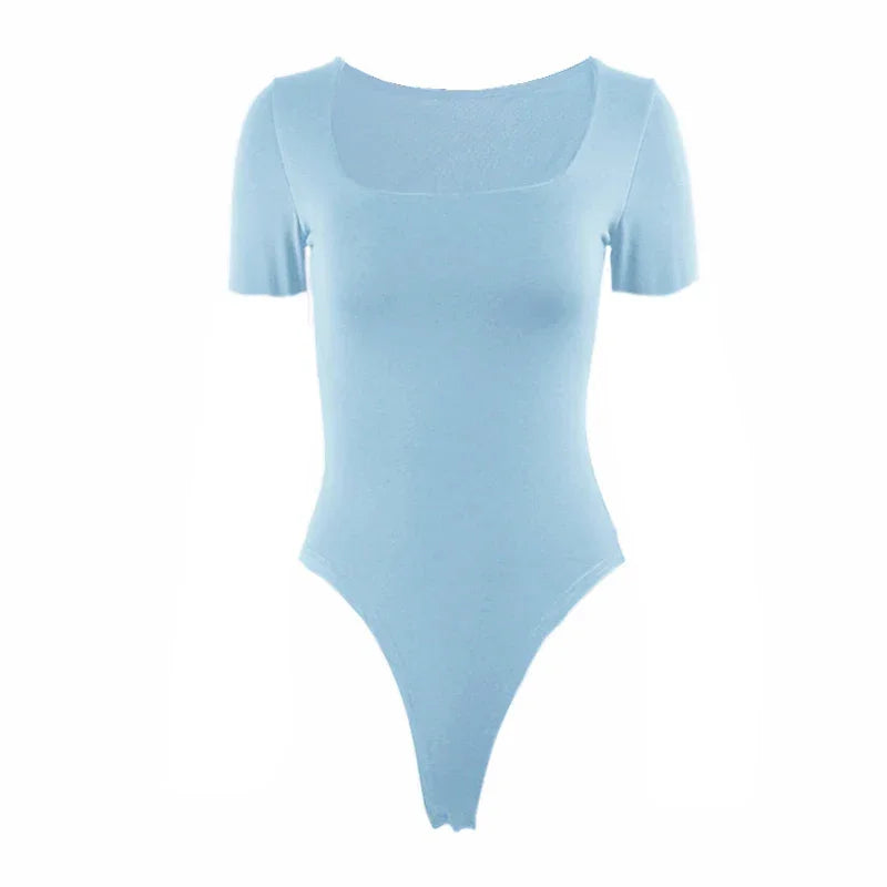 Essential Slim Jersey Bodysuit - Piña Colada
