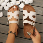British-Style Cow Suede Cross - Piña Colada