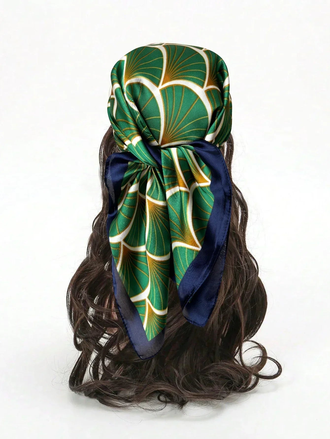 Silk Square Scarf Spring - Piña Colada