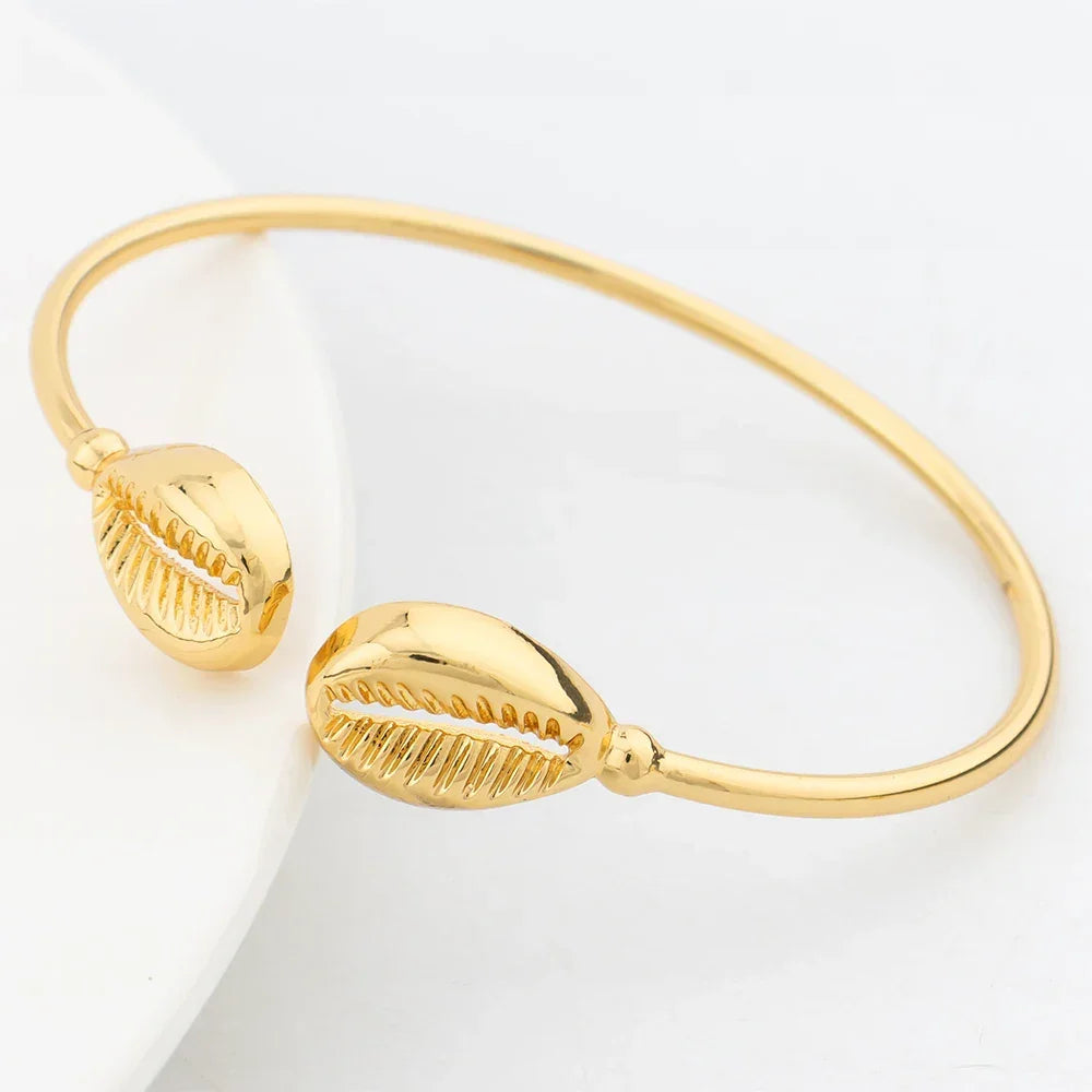 Shell Shape Bangles