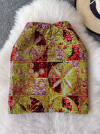 Sequin Mini Skirt - Piña Colada