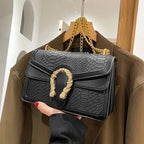 Gold Chain Crossbody Bag - Piña Colada
