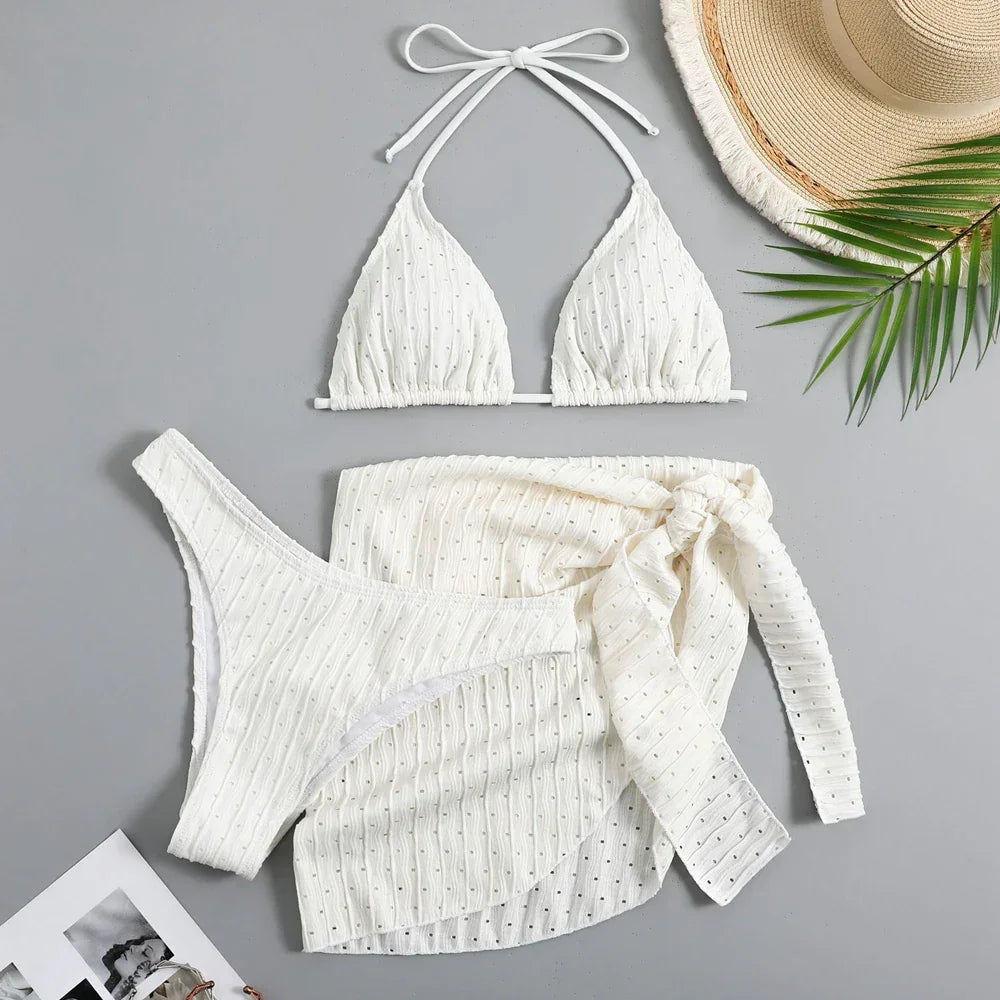 Bikini 3 Pieces Thong - Piña Colada