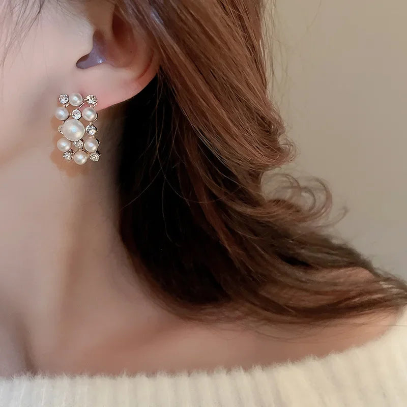 3-Piece Vintage Necklace & Earrings for Women - Piña Colada