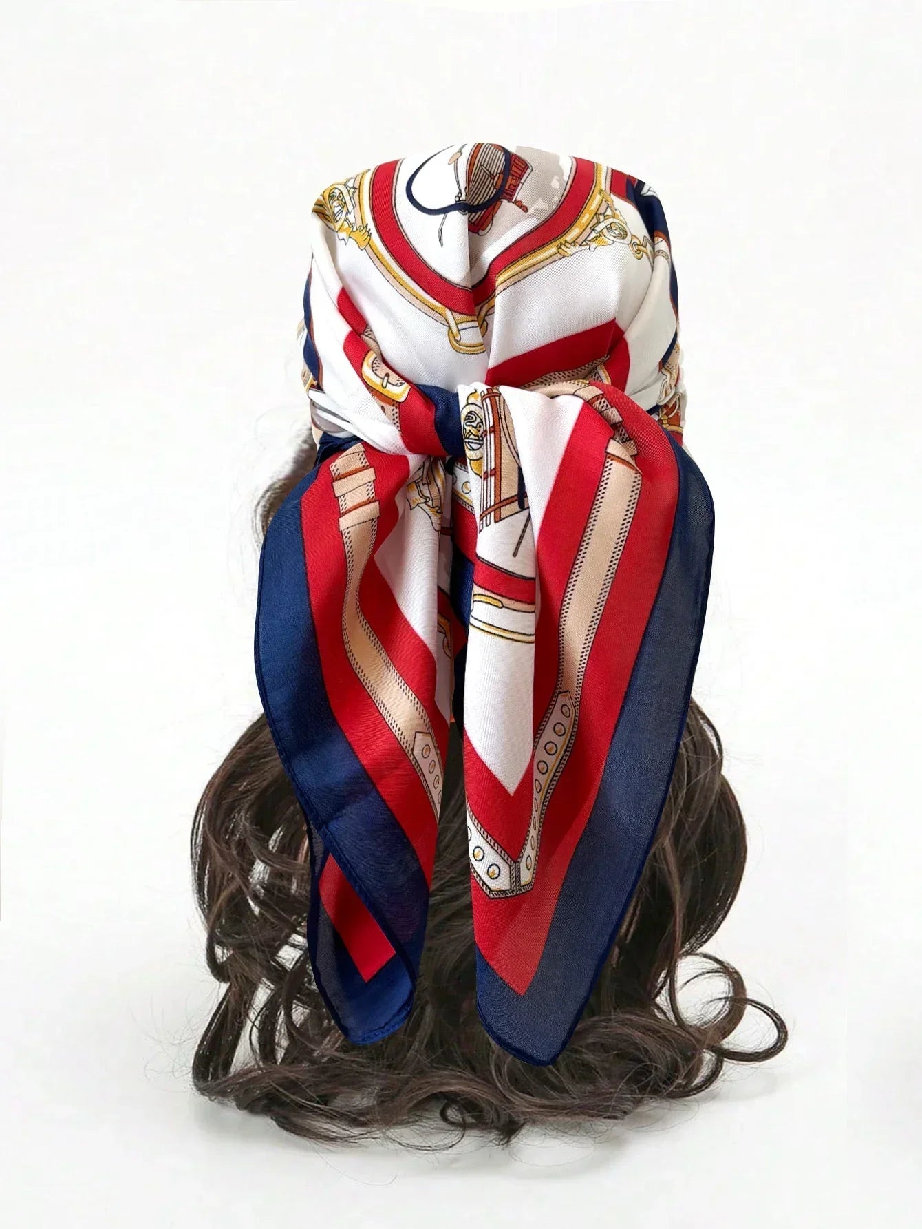 Silk Square Scarf Spring - Piña Colada