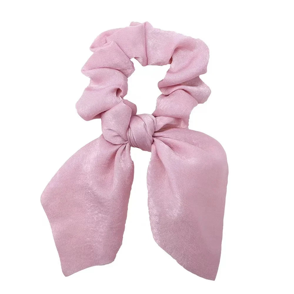 Bow Scrunchies - Piña Colada