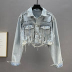 Detail Denim Jacket - Piña Colada