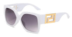 Oversized Women's Sunglasses - Piña Colada