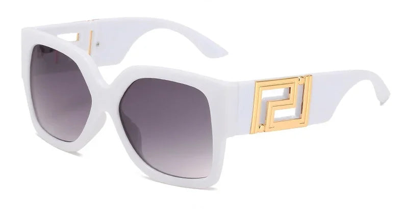 Oversized Women's Sunglasses - Piña Colada