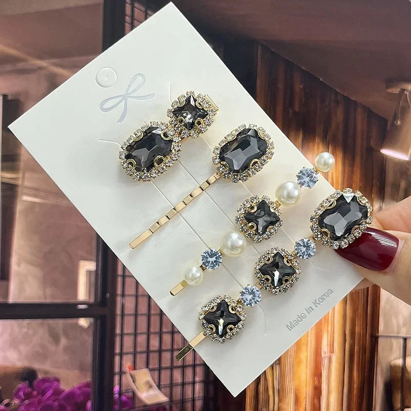Set Women Hair Clips Headwear - Piña Colada
