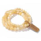 3Pcs Natural Stone Beaded Bracelets Set - Piña Colada