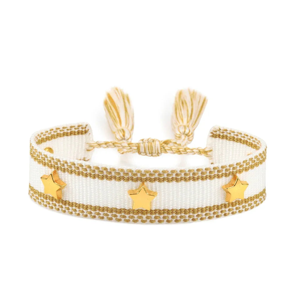 Hand Woven Bracelets - Piña Colada