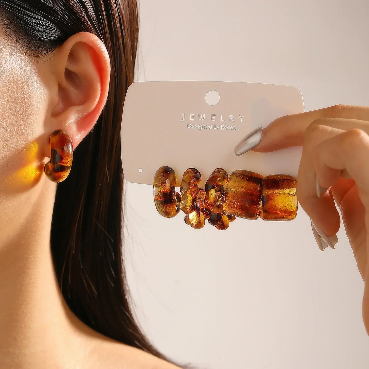 6Pcs/Set Classic Earrings - Piña Colada