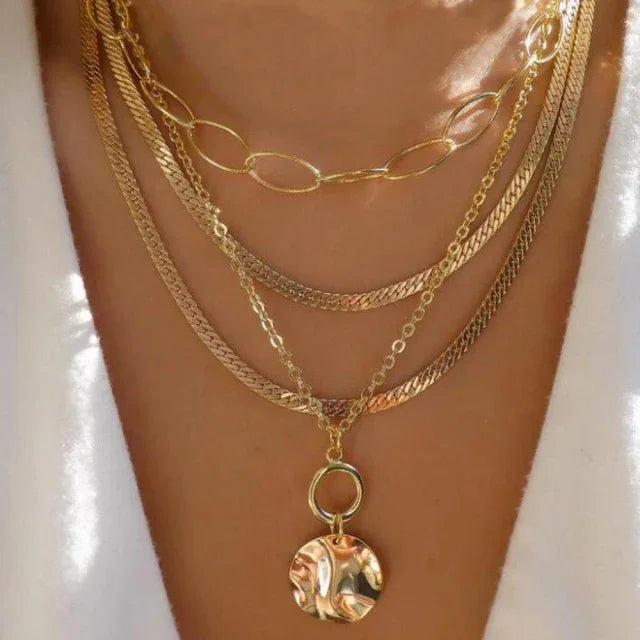 Bohemia Multilayer Necklaces - Piña Colada
