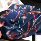 Square Scarf Silk Thin - Piña Colada