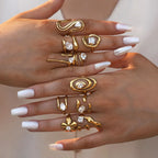 Cubic Zirconia Ring - Piña Colada