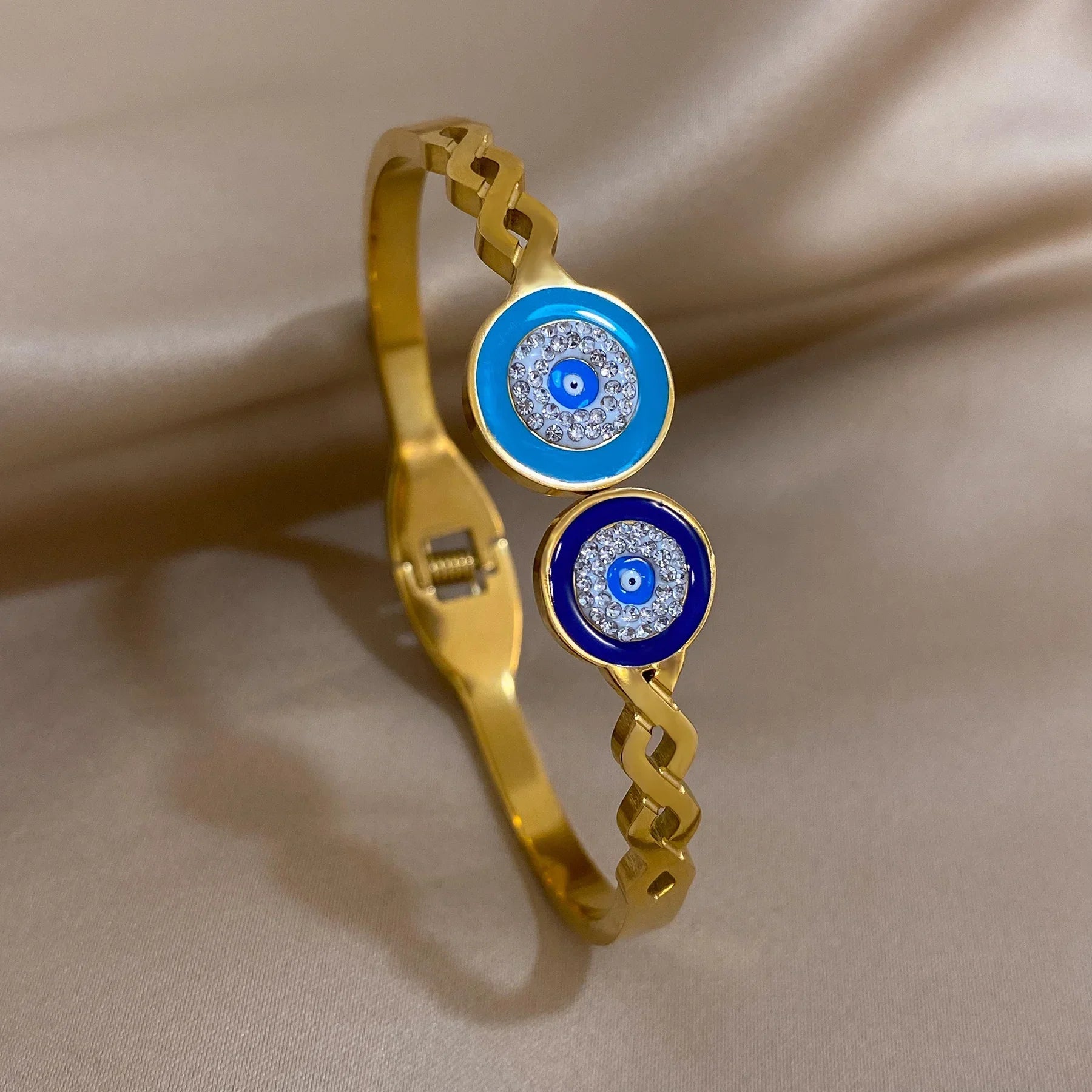 Evil Eye Bracelet Stainless Steel - Piña Colada