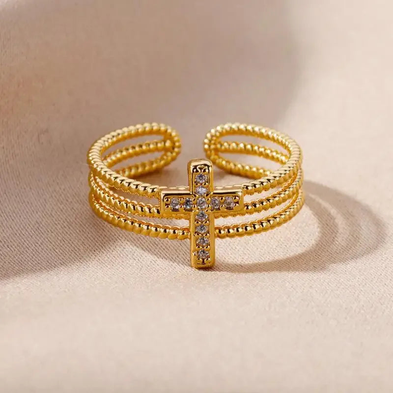 Stainless Steel Rings Aesthetic - Piña Colada