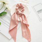 Print Bow Satin Long Ribbon - Piña Colada