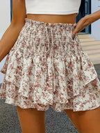 Floral Shorts - Piña Colada