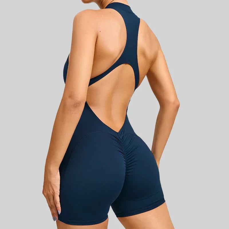 Short Jumpsuit Workout