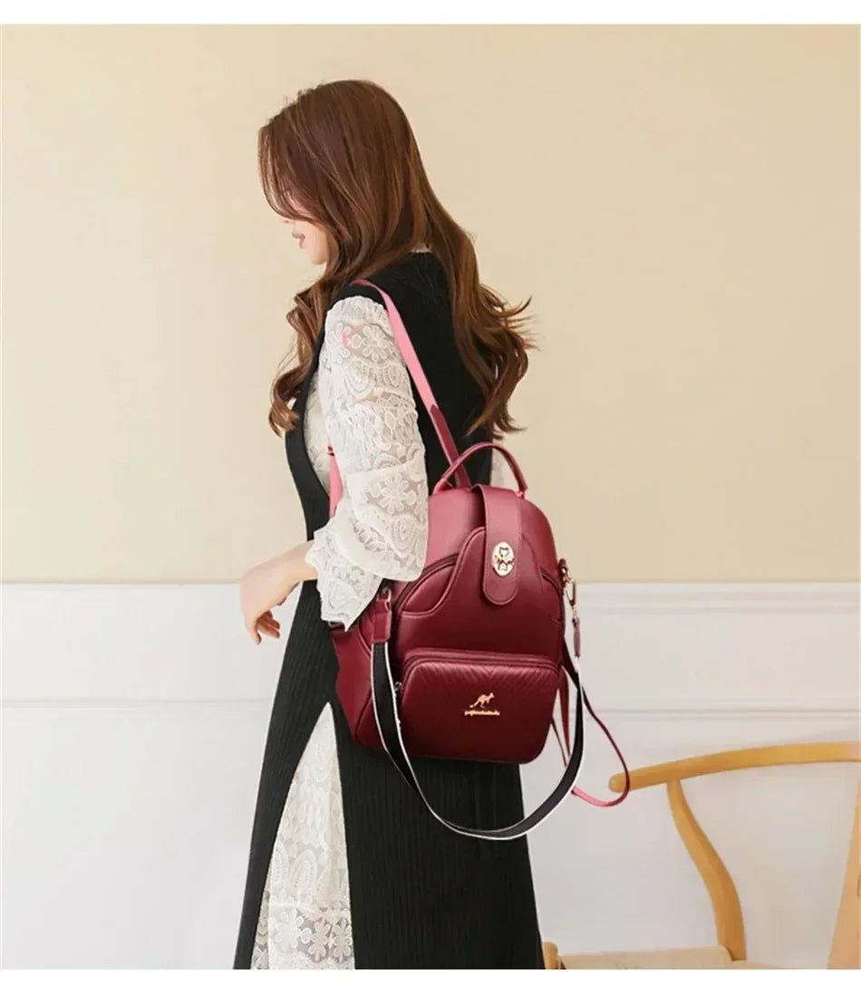 Vintage Women's Bag Large - Piña Colada