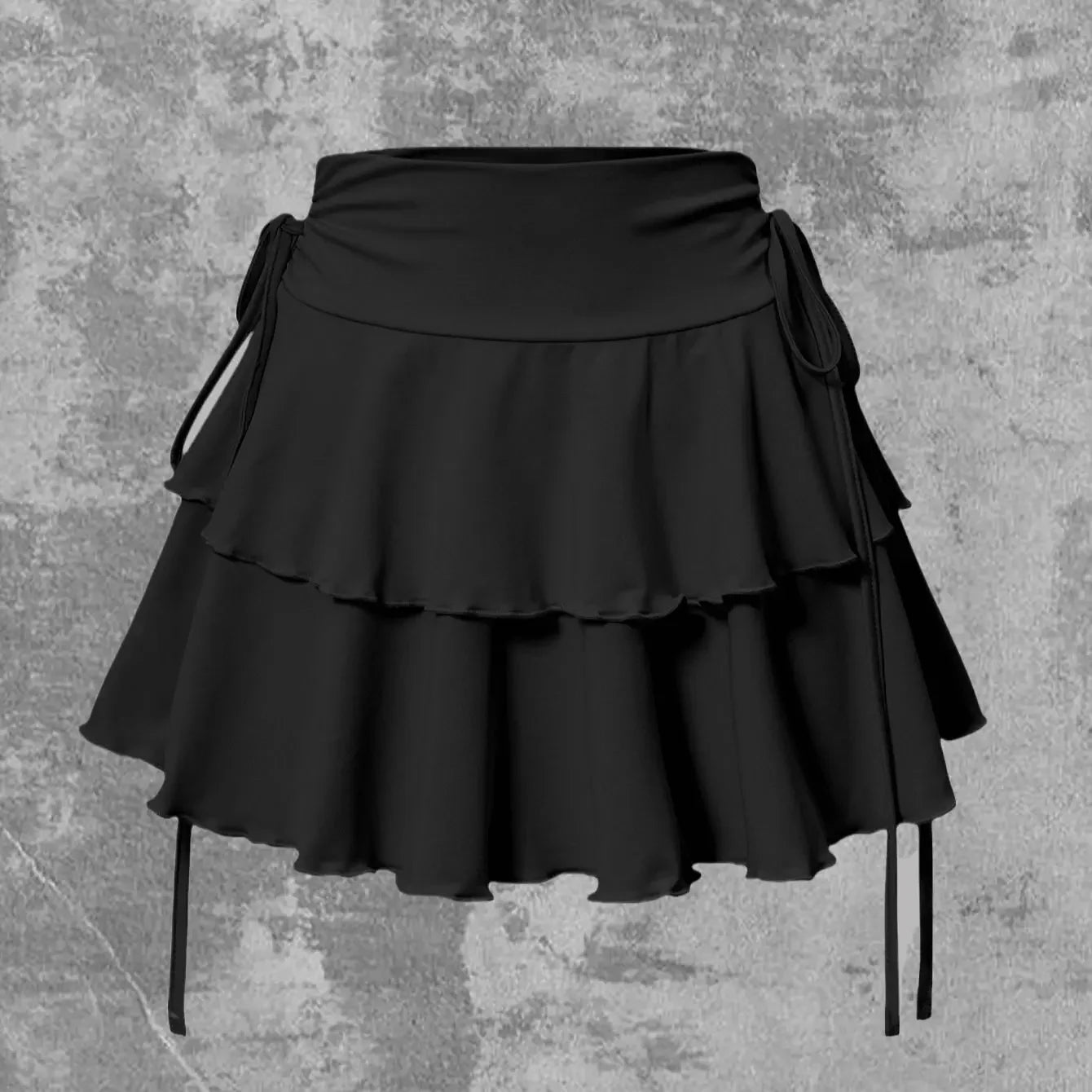 Solid Color Skirt High Waist - Piña Colada