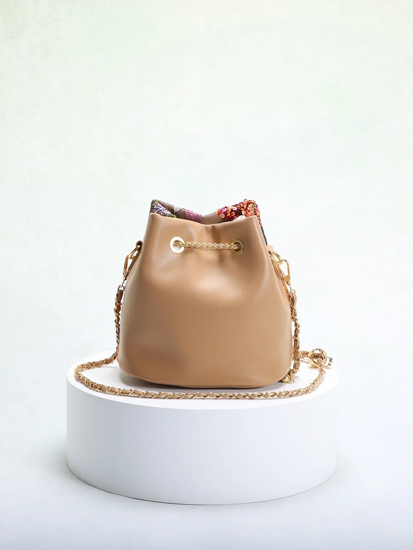 New Artistic Shoulder Bag Women Fashionable Sequins Crossbody - Piña Colada