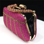 CLUTCH GLITTER BAG FOR EVENING - Piña Colada