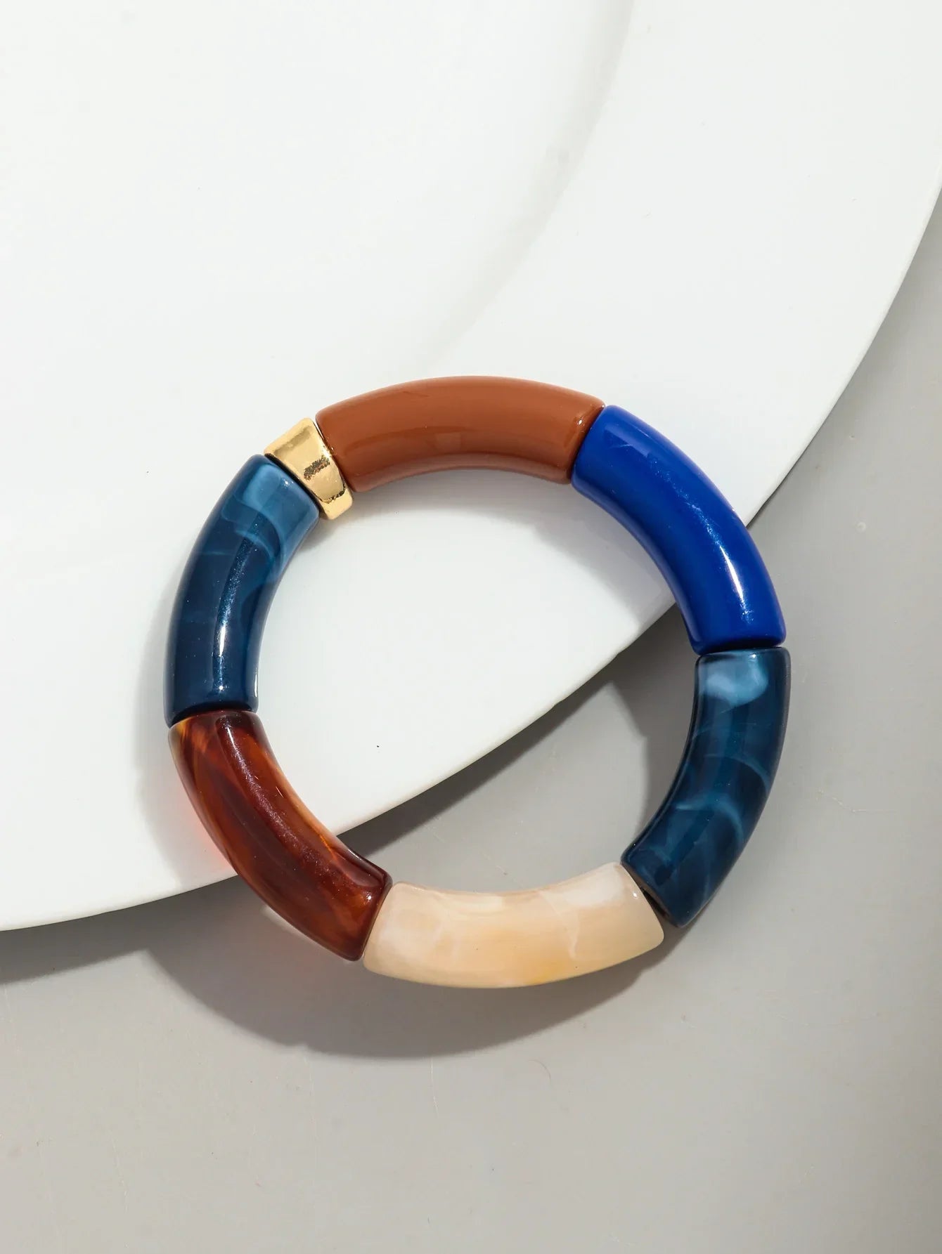 Acrylic Design Bracelet - Piña Colada
