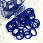 50PCS Elastic Hair Bands Set - Piña Colada