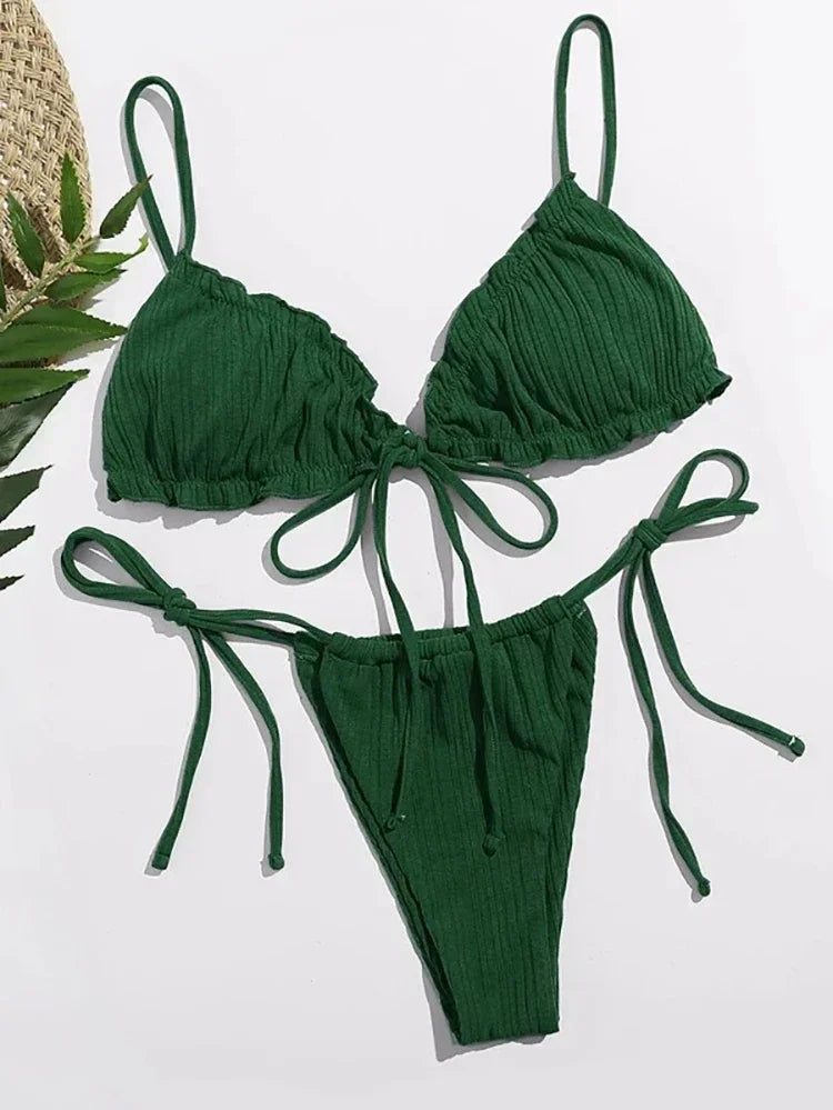 Swimsuit Pit Stripe - Piña Colada